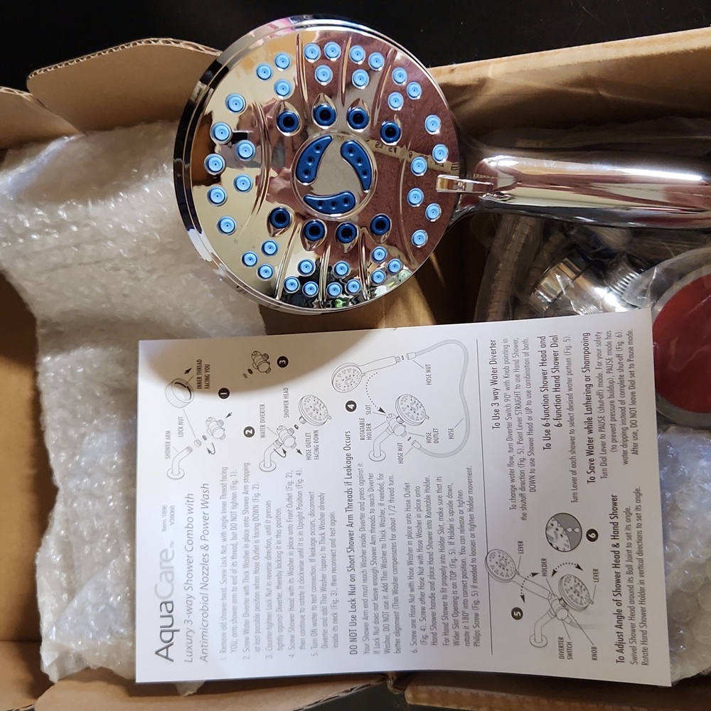 AquaCare Combo Showerhead